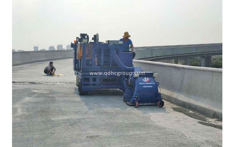 移動拋丸機(jī)在橋面施工時需要注意哪幾點問題？