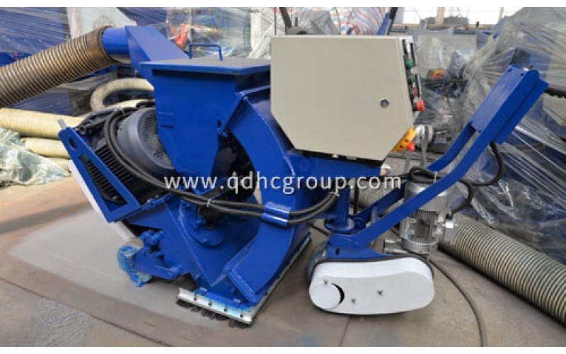 鋼板除銹移動拋丸機(jī)使用時的注意事項(xiàng)